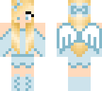 pretty blue angel