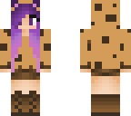 purple cookie girl