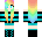 rainbow girl