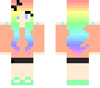 rainbow girl