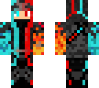 red and blue man