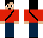 red shirted boy