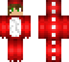 red white dino boy