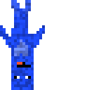 upside down blue derp