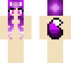wolf purple girl base