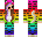 -edited- derpy rainbow tiger girl