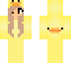 blonde duck onsie