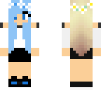 blue girl