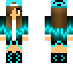 blue girl with brown hair edit