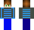 blue hood boy