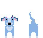 blue puppy dog skin     skin 1