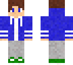 boy with blue jacked