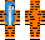 bright tiger onesie