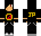 buff man with jurassic park top