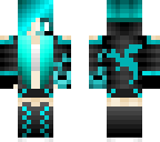 cute blue dj girl