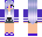 cute purple neko chic