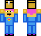 derp guy holding chest