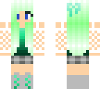 edit of edit minty mist girl i think
