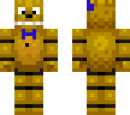 golden freddy with purple guy