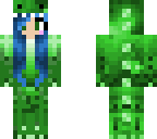 green girl dino