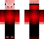 pig in red sweater