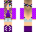 purple haired died 