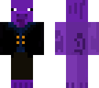 purple party pig