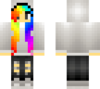 rainbow girl