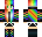 rainbow girl