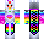 rainbow knight girl