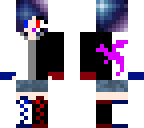 red and blue dj galaxy girl xxeditxx