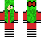 red ribbon girl