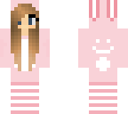 smiley easter bunny girl