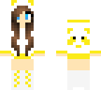 yellow panda girl