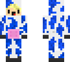 blue cow