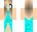 blue dress