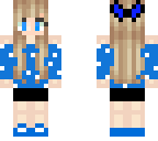 blue girl