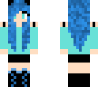 blue girl