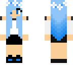 blue girl