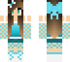 cool blue girl