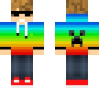 cool rainbow boy