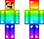 crazy raindbow man