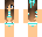 light blue swimsuit