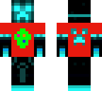 neon blue creeper easter version