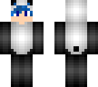 pandinho cabelo azul stevie