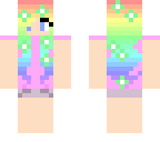 pastel flower girl
