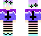 pastel goth boy with flower crown