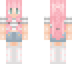 pink haired girl c