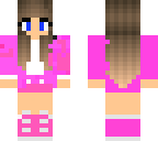 pretty pink winter girl with ear muffs