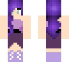 purple dress